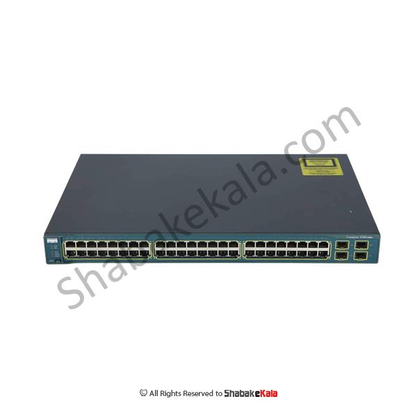 سوئیچ شبکه سیسکو 48 پورت WS-C3560-48TS-S